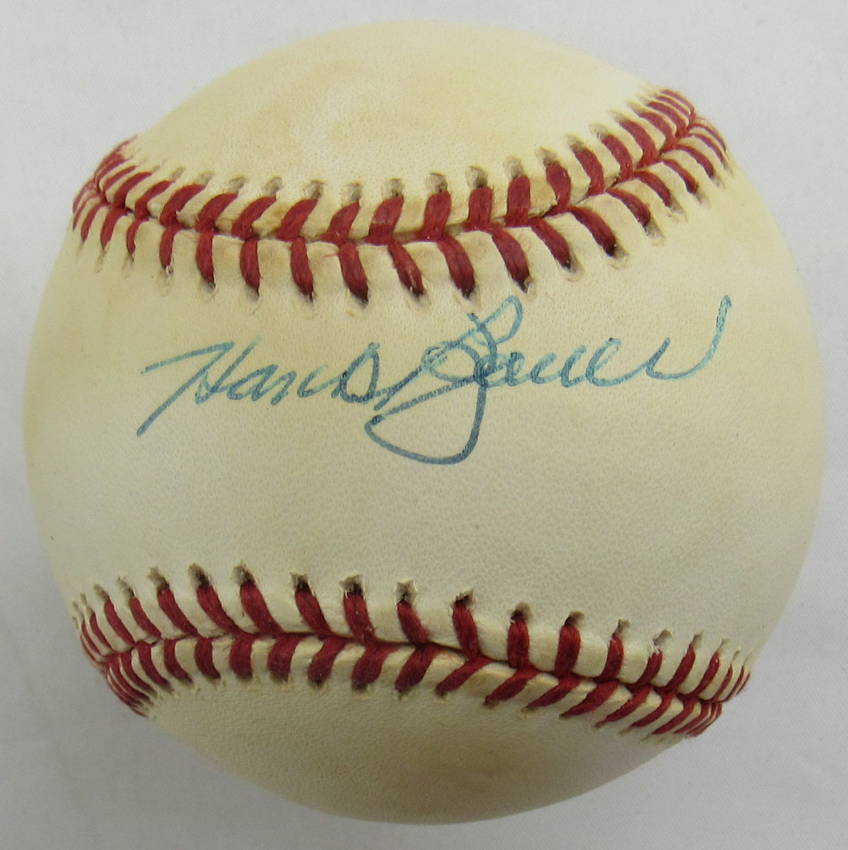 Hank Bauer Signed Auto Baseball B172