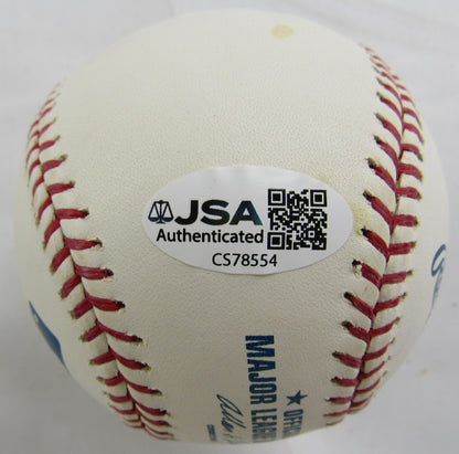 Dom DiMaggio Signed Rawlings Baseball JSA CS78554