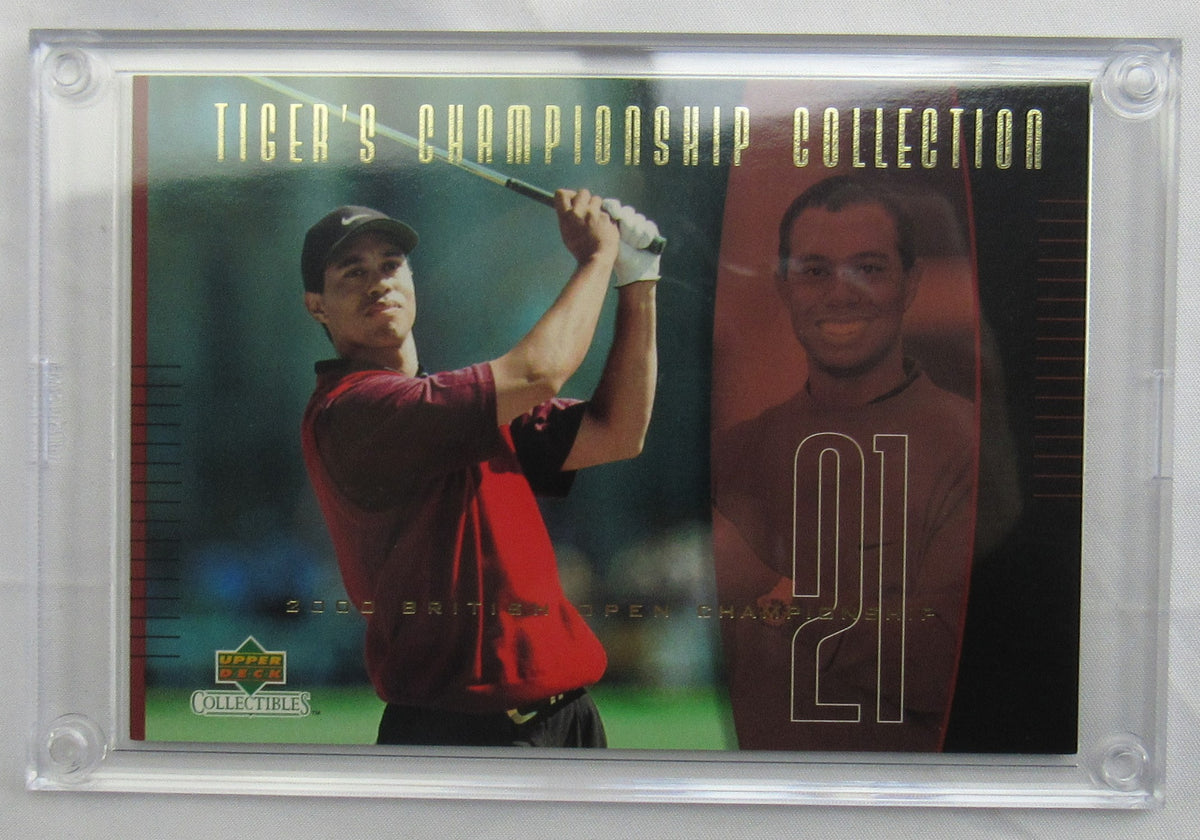 2001 Tiger Woods Card Upper Deck 2003/3000