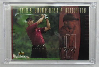 2001 Tiger Woods Card Upper Deck 2003/3000 II