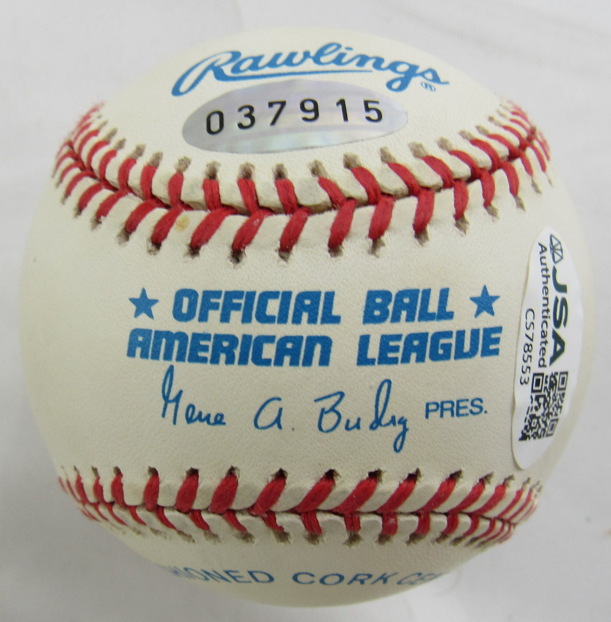 Mariano Rivera Signed Rawlings Baseball JSA CS78553