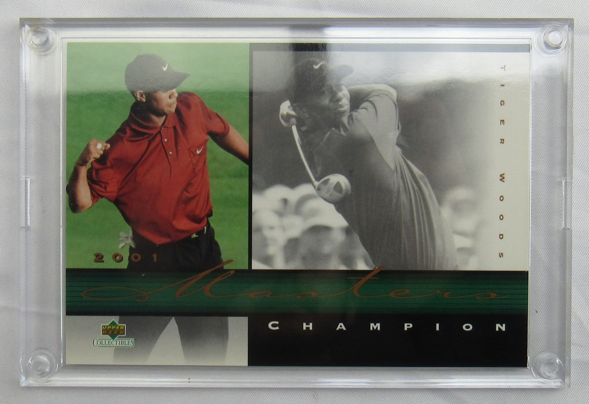 2001 Tiger Woods Card Upper Deck 9697/10000