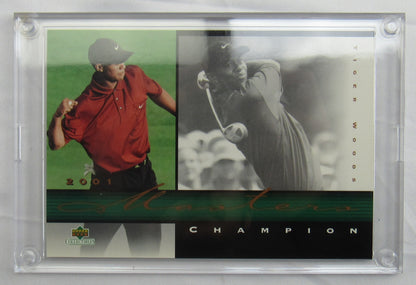 2001 Tiger Woods Card Upper Deck 9697/10000