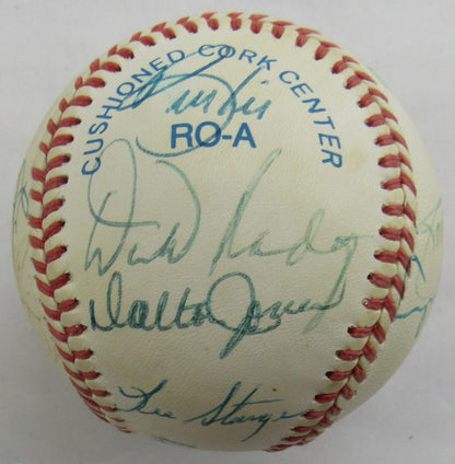 Johnny Pesky, Luis Tiant, Bill Lee, Dick Radatz, Dalton Jones, Lee Strange, Multi Signed Auto Baseball B172