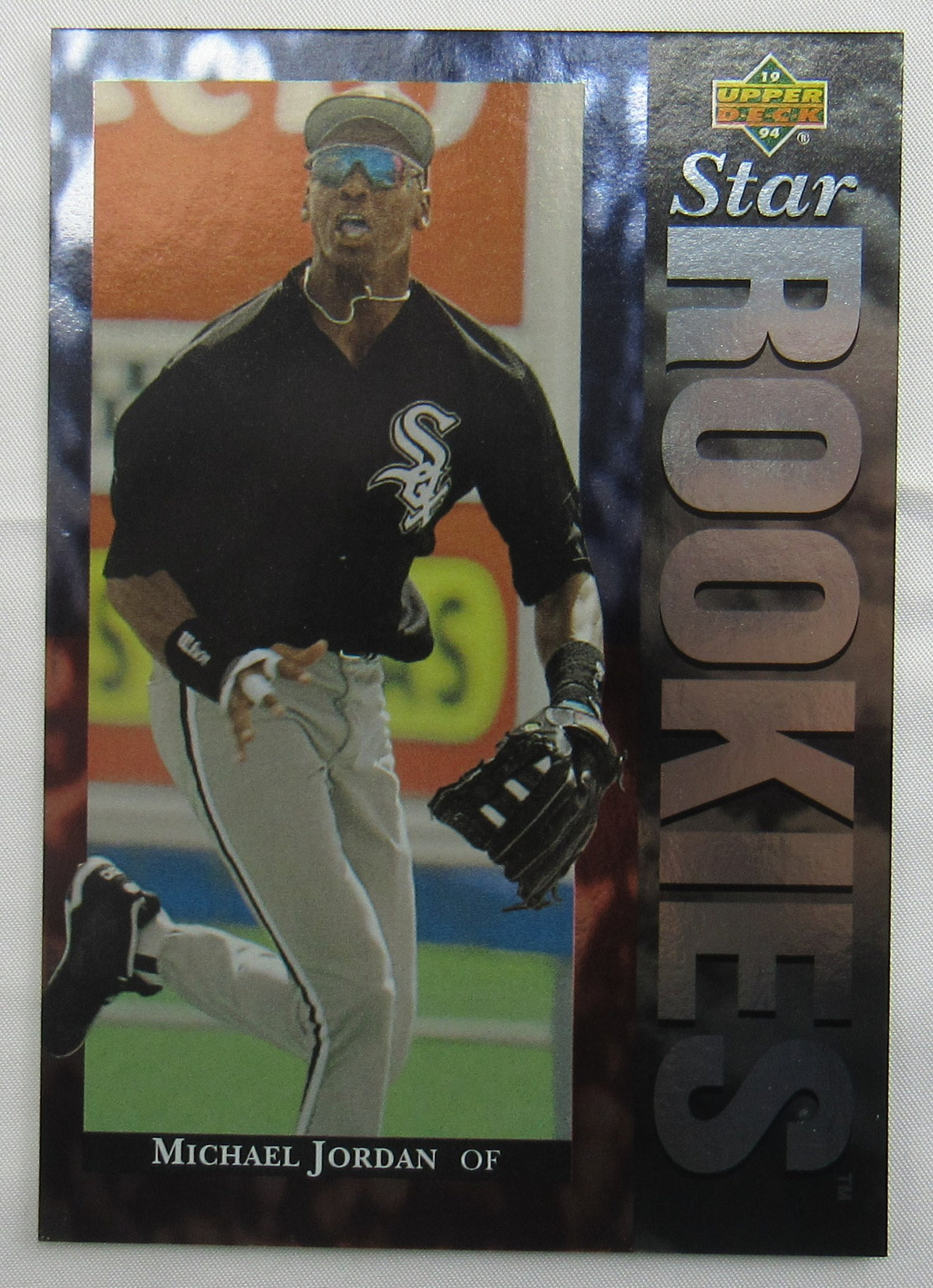 1994 Upper Deck Michael Jordan Jumbo Baseball Card 3722/45000