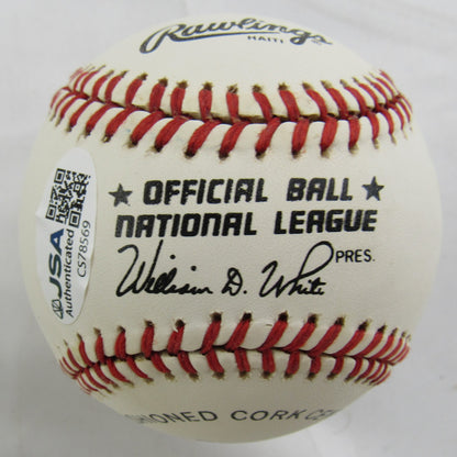Barry Bonds Signed Rawlings Baseball JSA CS78569
