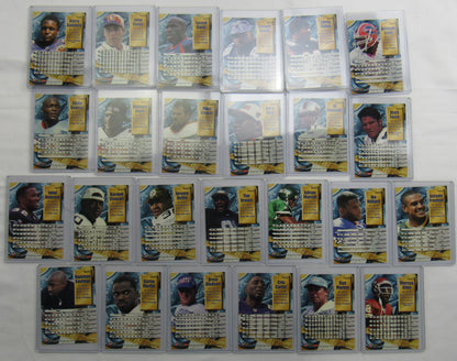 1998 Edge Spectrum 25 card set, Emmitt Smith Barry Sanders Brett Favre Marino ++
