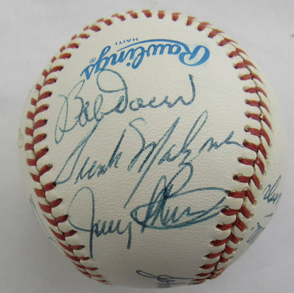 Johnny Pesky Frank Malzone + Multi Signed Auto Baseball B172