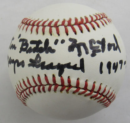 Clinton Butch Mccord Signed Auto Baseball B172