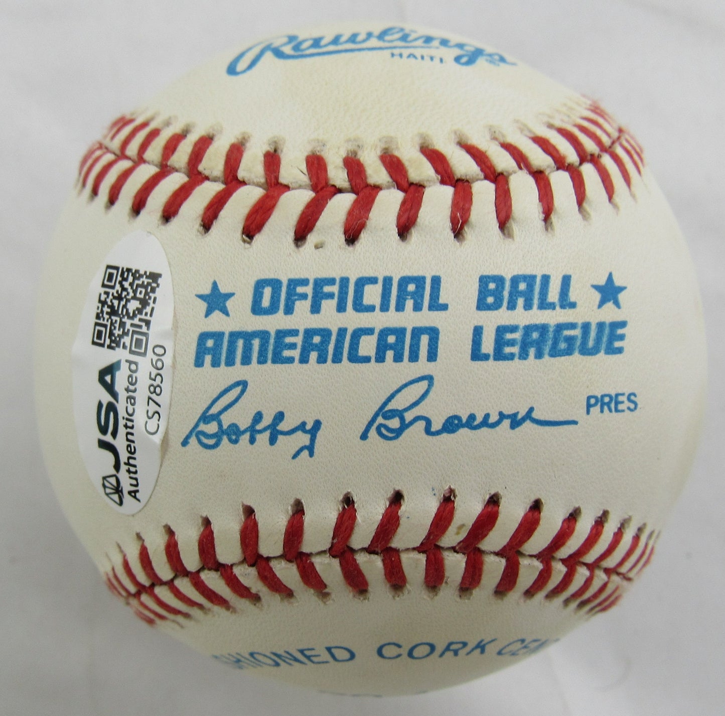 Reggie Jackson Signed Rawlings Baseball JSA CS78560