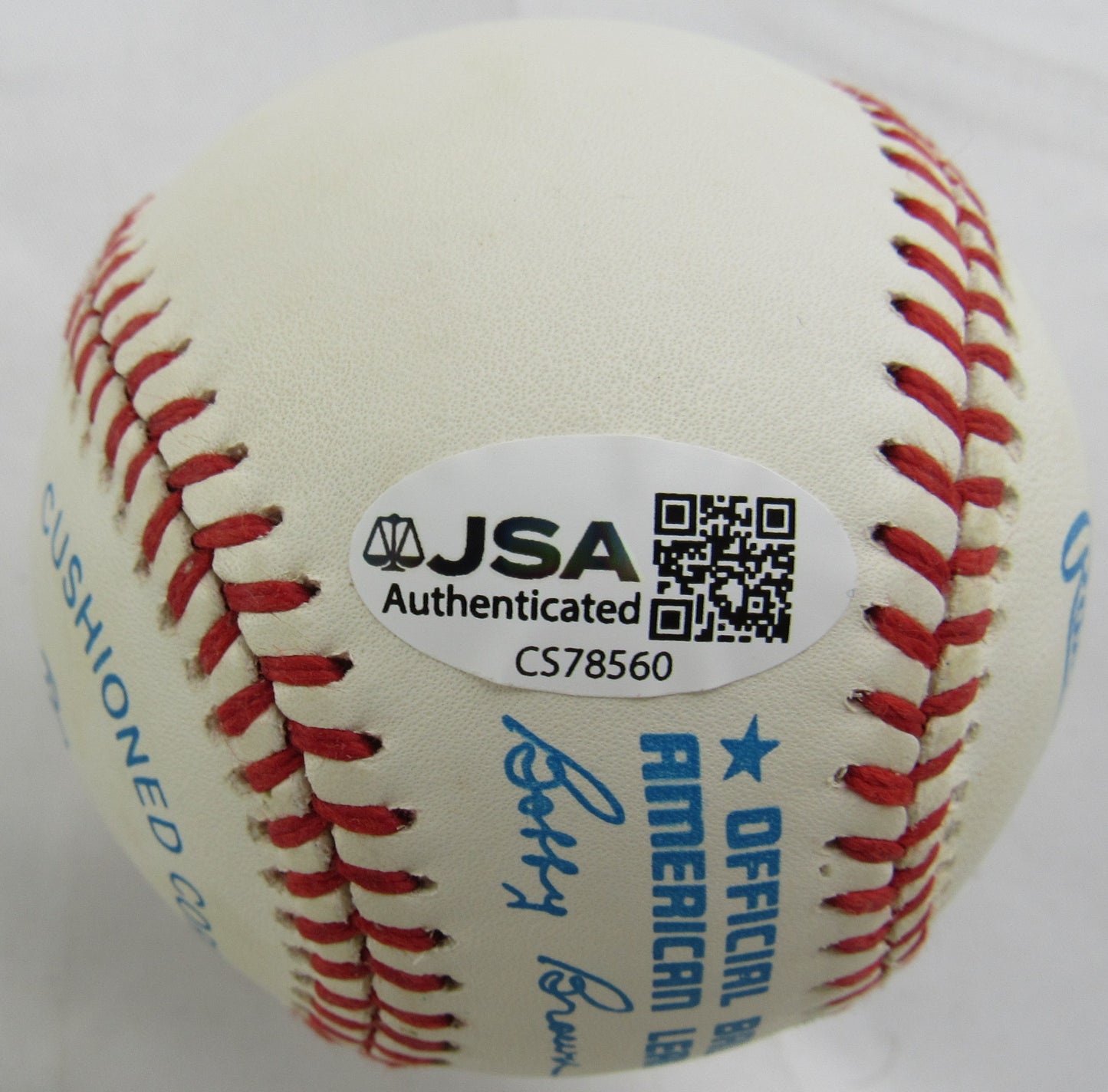 Reggie Jackson Signed Rawlings Baseball JSA CS78560
