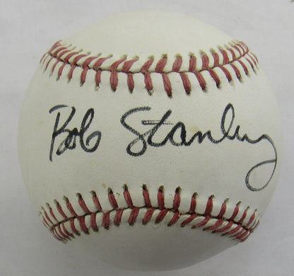 Bob Stanley Signed Auto Baseball B172