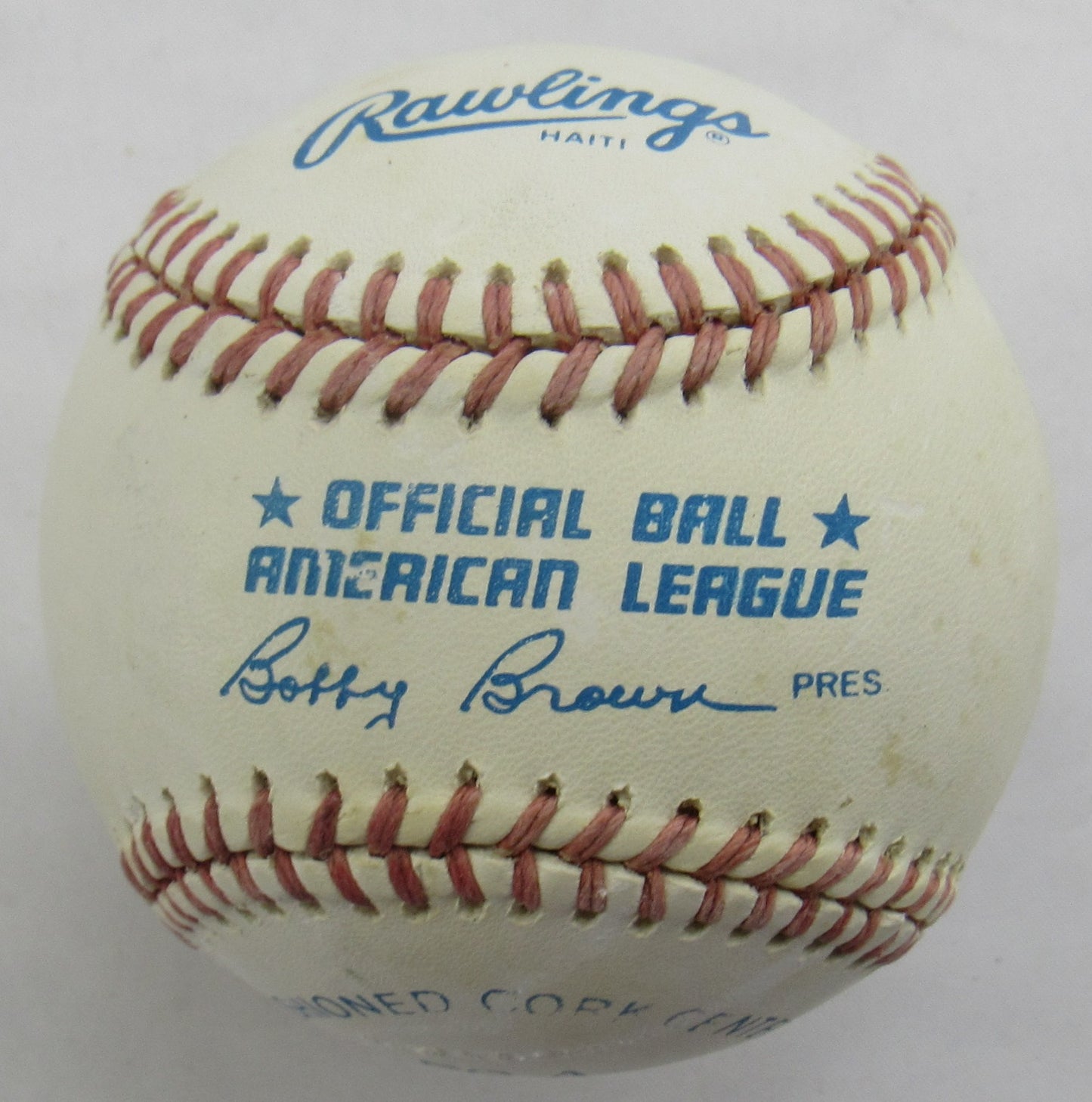 Bob Stanley Signed Auto Baseball B172
