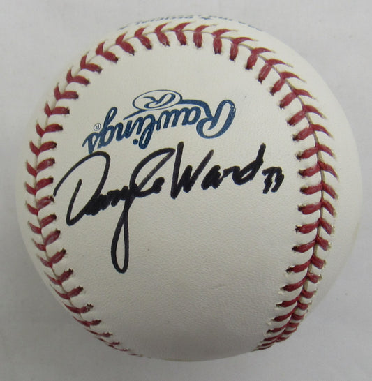 Daryle Ward Signed Auto Baseball B172