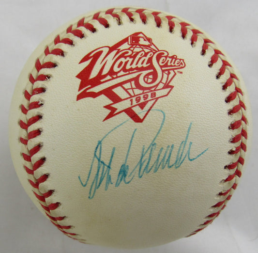 Jorge Posada Signed Rawlings 1998 World Series Baseball JSA CS78557