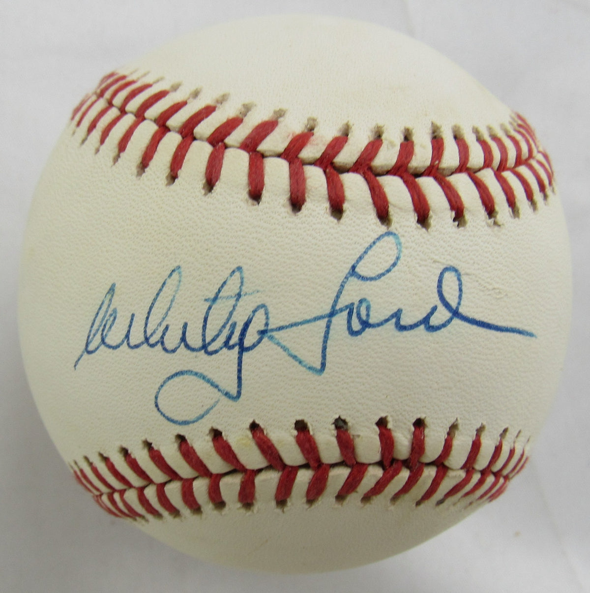 Whitey Ford Signed Rawlings Baseball JSA CS78568