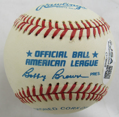 Whitey Ford Signed Rawlings Baseball JSA CS78568