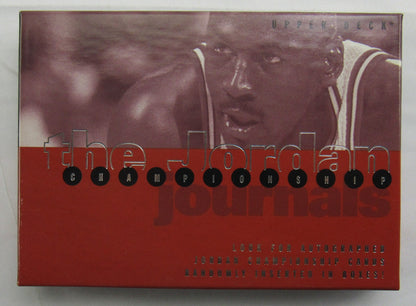 Michael Jordan 1997 Upper Deck Championship Journals Set 24 Base + 3 Bonus cards