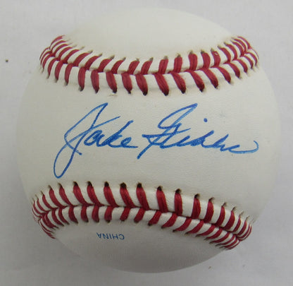 Jake Gibbs Signed Auto Baseball B172