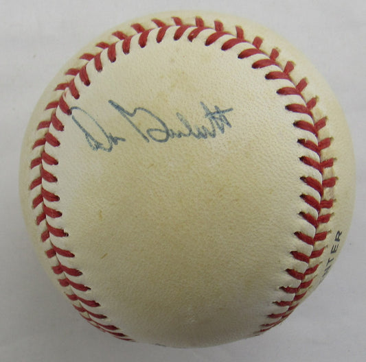Don Gullett Signed Auto Baseball B172