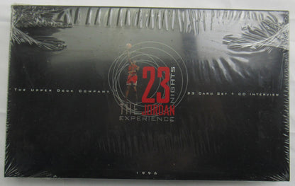 1996 Upper Deck 23 Nights Michael Jordan Experience 23 Oversized Card Set + CD