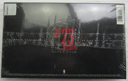 1996 Upper Deck 23 Nights Michael Jordan Experience 23 Oversized Card Set + CD