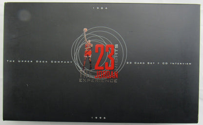 1996 Upper Deck 23 Nights Michael Jordan Experience 23 Oversized Card Set + CD