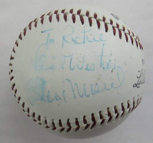Stan Musial Signed Auto Baseball B172
