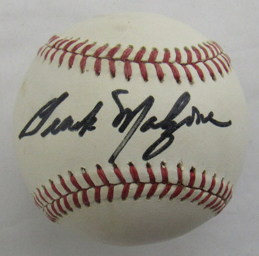 Frank Malzone Signed Auto Baseball B172