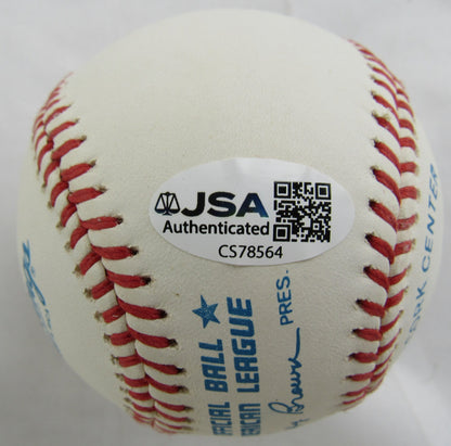 Bob Lemon Signed Rawlings Baseball JSA CS78564