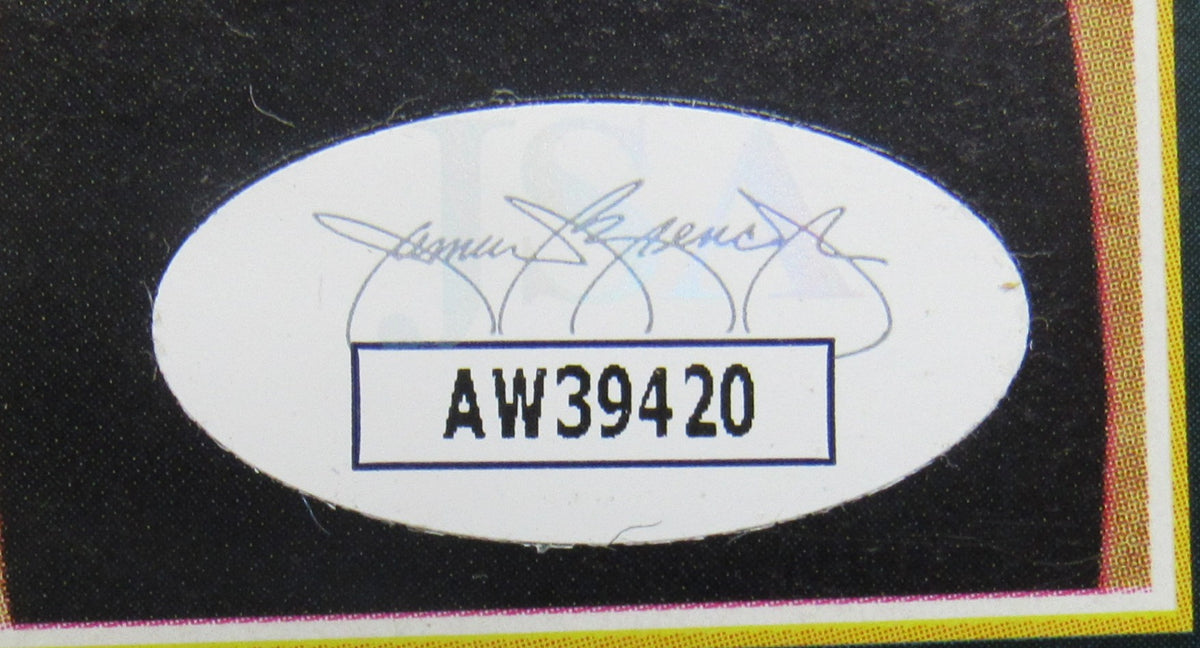 Brett Farve Signed Auto Sports Illustrated Magazine JSA AW39420