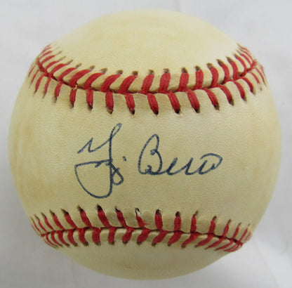 Yogi Berra Signed Rawlings Baseball JSA CS78563