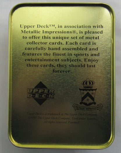 Michael Jordan 1995 Upper Deck Tribute Set - Embossed Metal Collector Cards