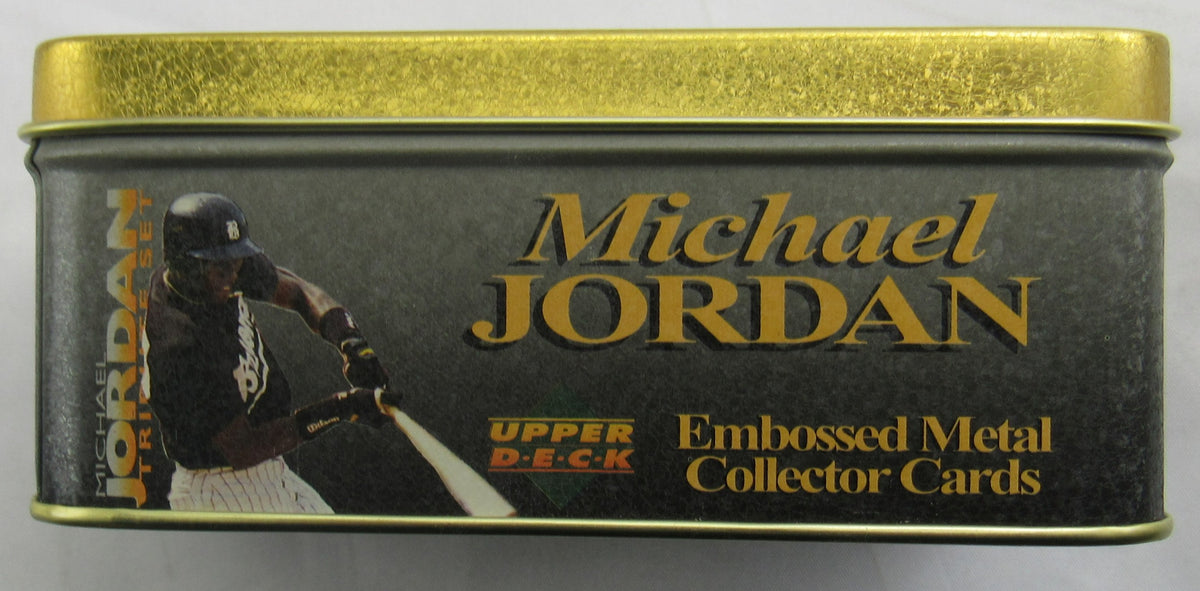 Michael Jordan 1995 Upper Deck Tribute Set - Embossed Metal Collector Cards