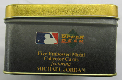 Michael Jordan 1995 Upper Deck Tribute Set - Embossed Metal Collector Cards