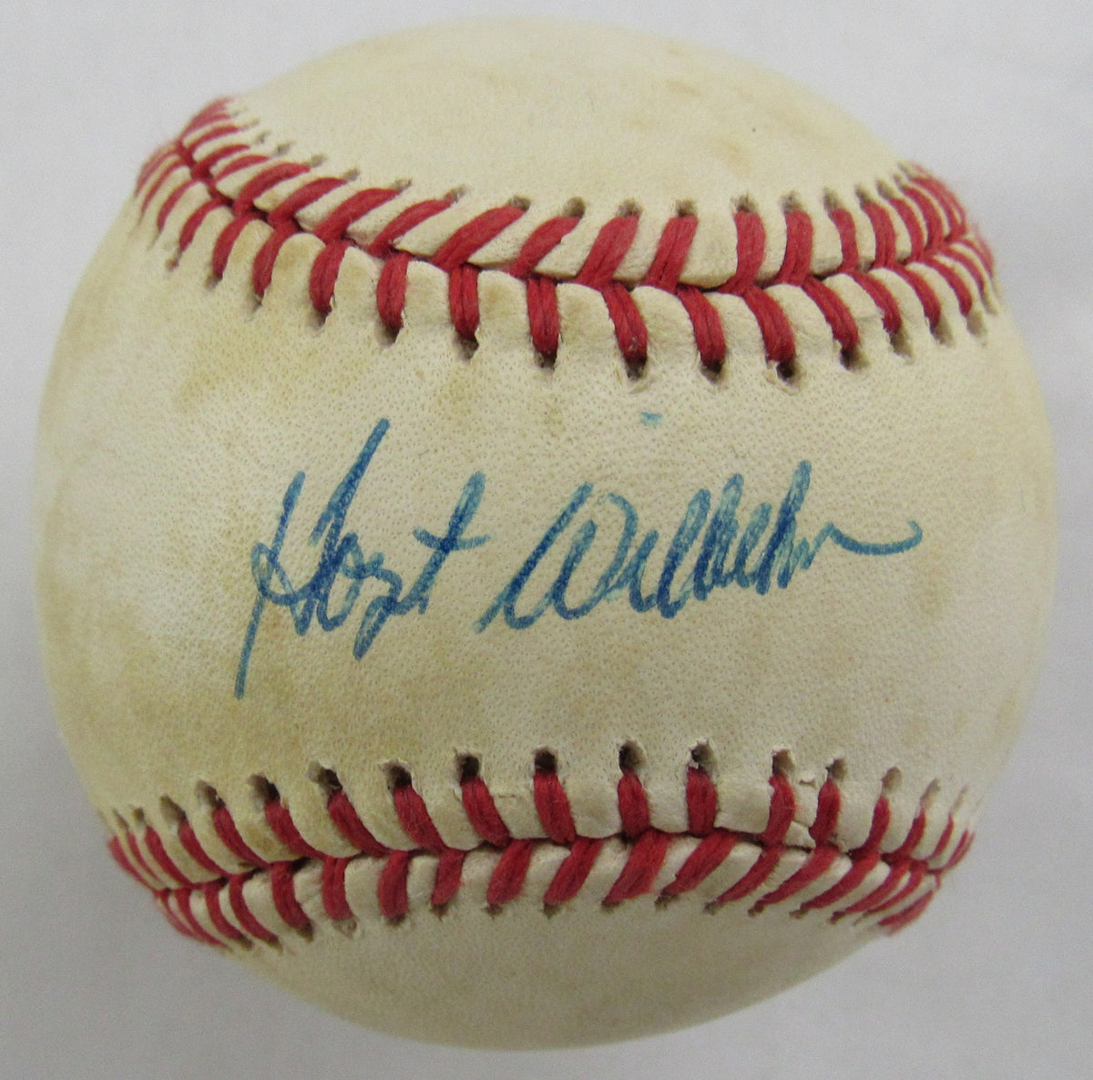 Hoyt Wilhelm Signed Rawlings Baseball JSA CS78522