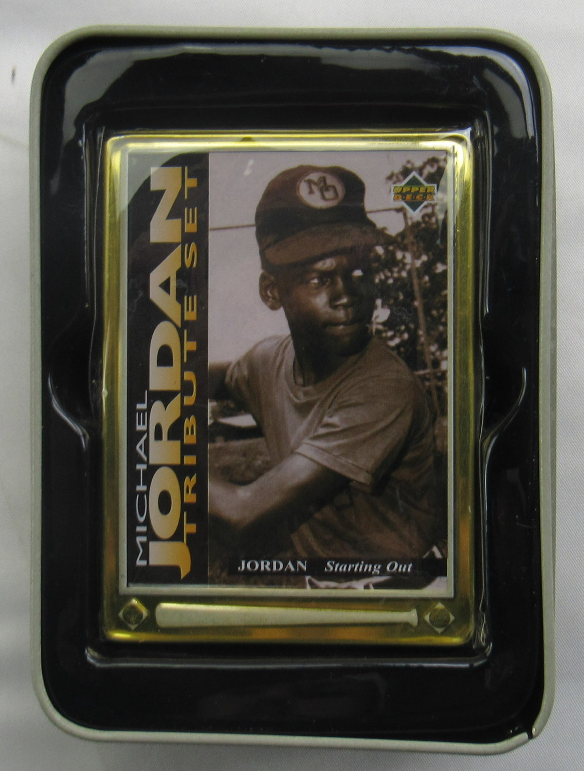Michael Jordan 1995 Upper Deck Tribute Set - Embossed Metal Collector Cards