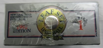 1992 Leaf Baseball Set 36ct Series 1 Factory Sealed - Gold Leaf Rookies?