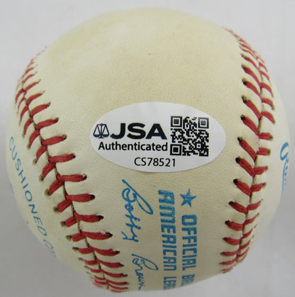 Reggie Jackson Signed Rawlings Baseball JSA CS78521