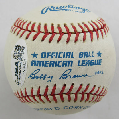 Reggie Jackson Signed Rawlings Baseball JSA CS78520