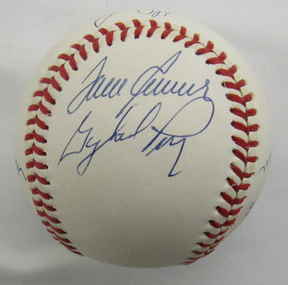 3000 Strikeout Club Signed Rawling Baseball JSA BA09033 Nolan Ryan Steve Carlton Warren Spahn Phil Niekro Don Sutton Tom Seaver Gaylord Perry Early Wynn