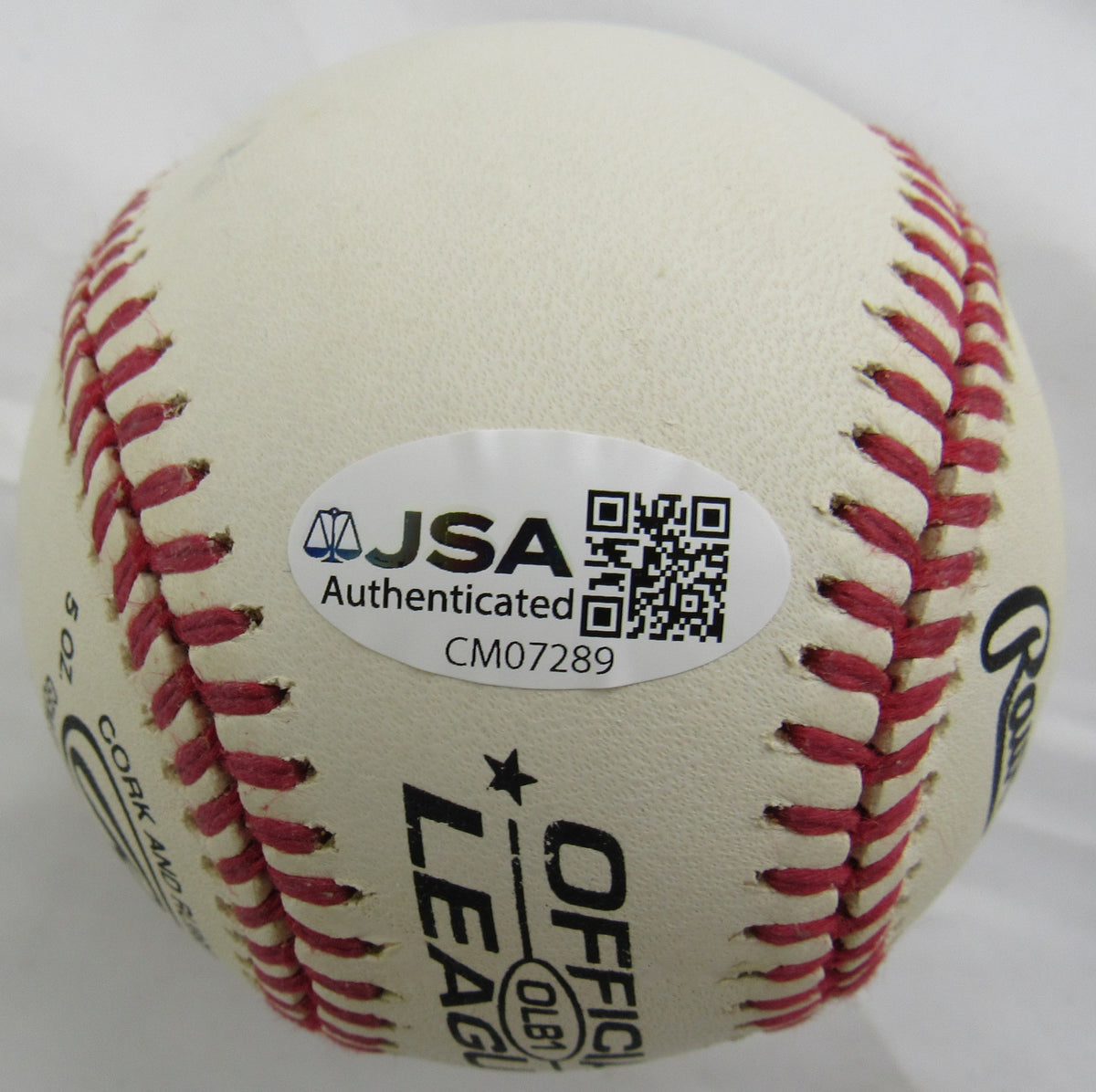 Jim Catfish Hunter Signed Auto Rawlings Baseball JSA CM07289