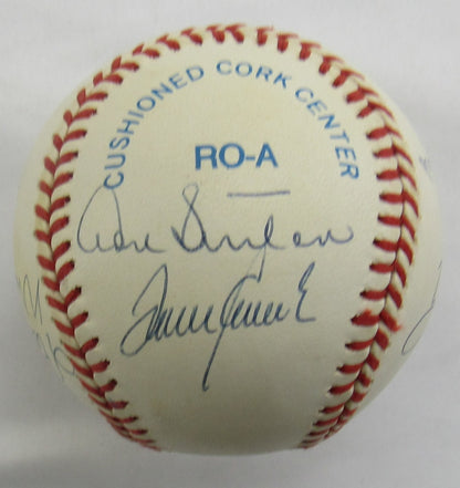 3000 Strikeout Club Signed Rawling Baseball JSA BA09032 Nolan Ryan Steve Carlton Warren Sphan Phil Nekiro Don Sutton Tom Seaver Gaylord Perry Early Wynn