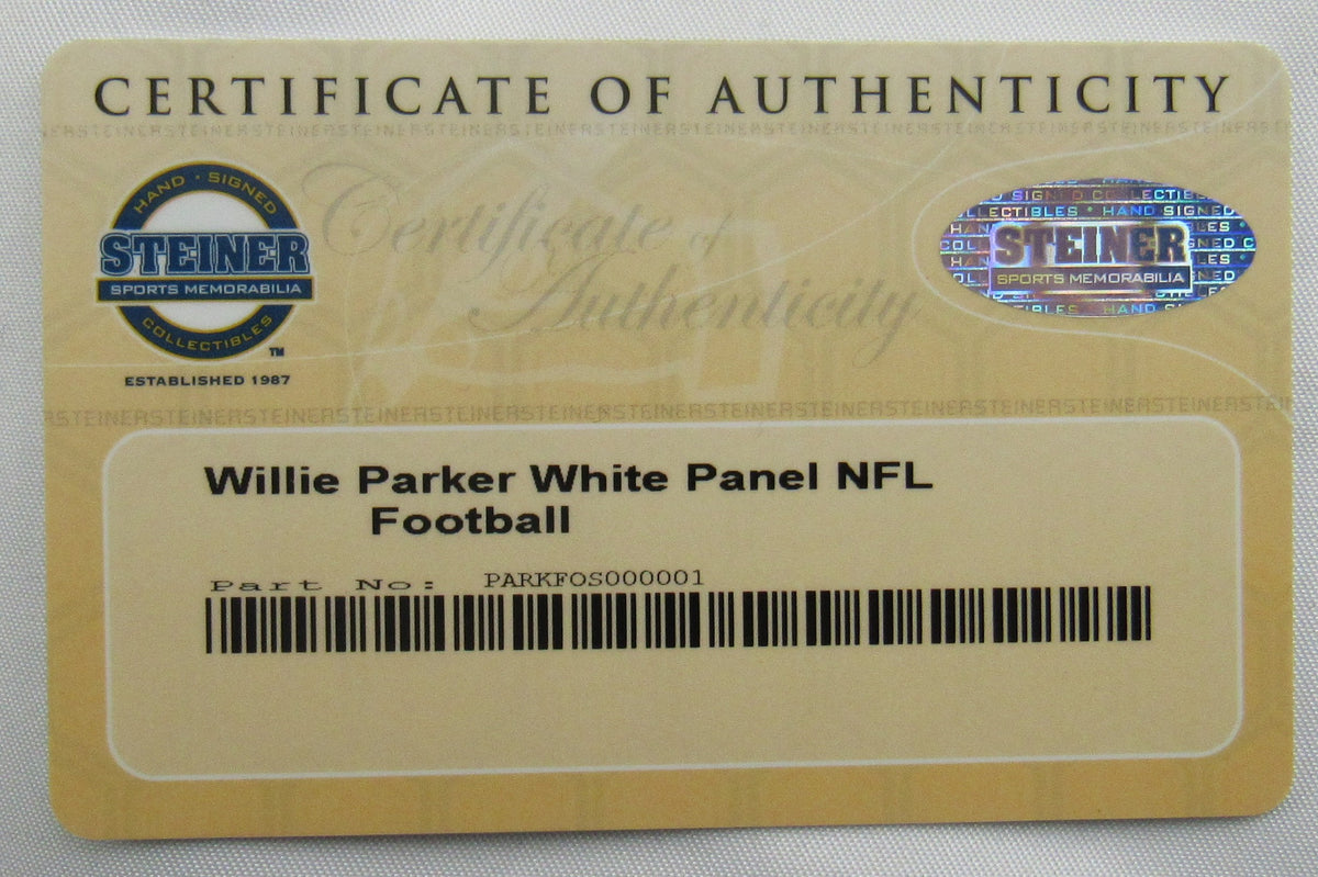 Willie Parker Signed Steelers Jersey Steiner COA