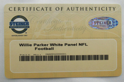 Willie Parker Signed Steelers Jersey Steiner COA