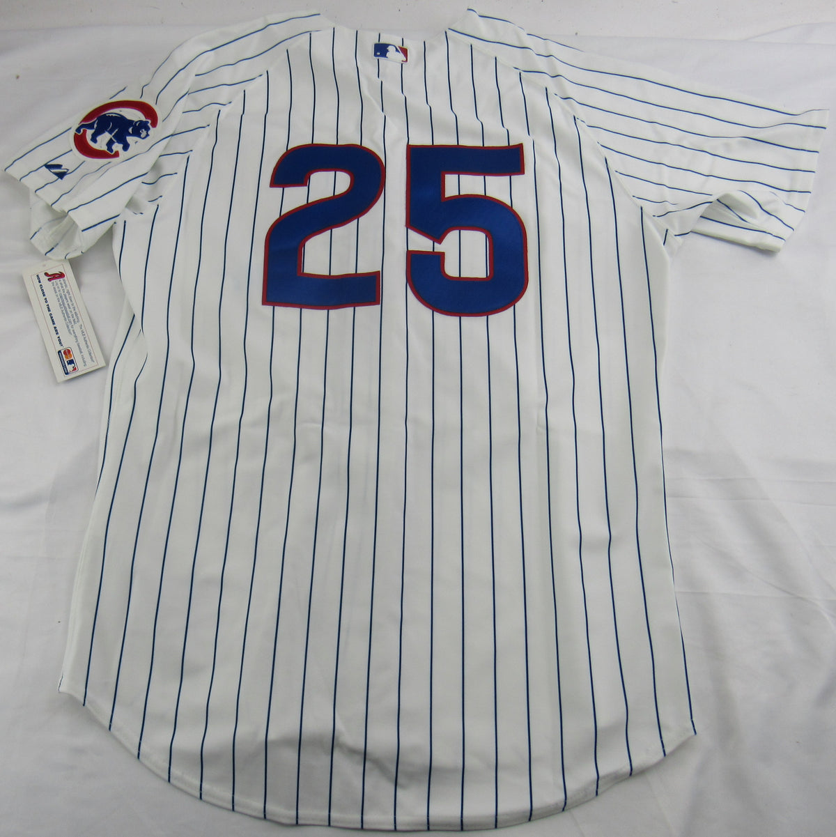 Derrek Lee Signed Cubs Jersey Majestic Authentic Steiner COA