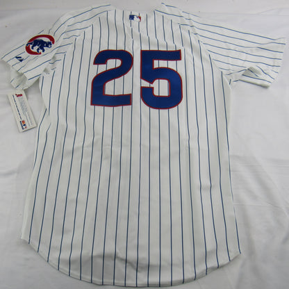 Derrek Lee Signed Cubs Jersey Majestic Authentic Steiner COA