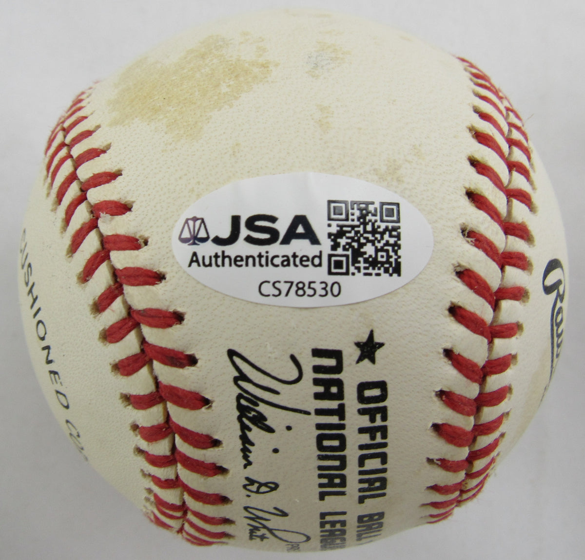 Willie McCovey Signed Rawlings Baseball JSA CS78530