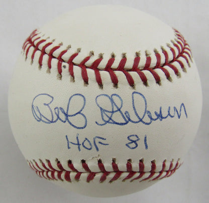 Bob Gibson Signed Rawlings Baseball w/ HOF Insc JSA CS78531