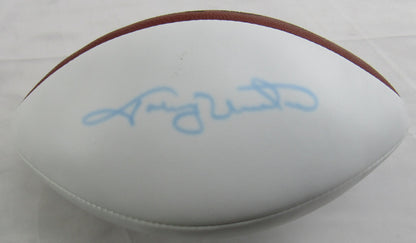 Johnny Unitas Signed Wilson Football JSA BA09025